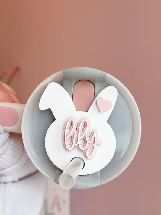 Easter Bunny Stanley Topper Tag