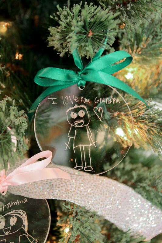 Custom Drawing Ornament