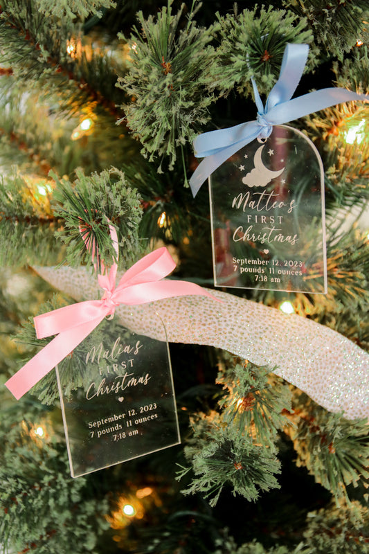 Arch Baby's First Christmas Ornament