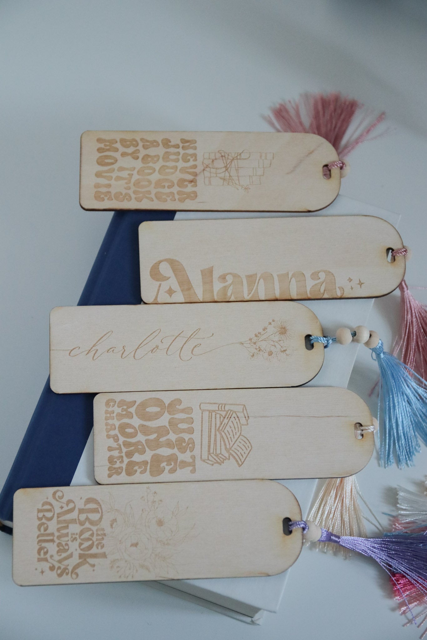 The Book is Always Better Engraved Bookmark