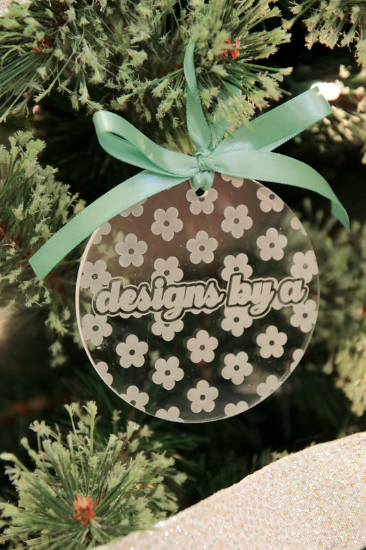 Custom Logo Ornament || Bulk Pricing Available