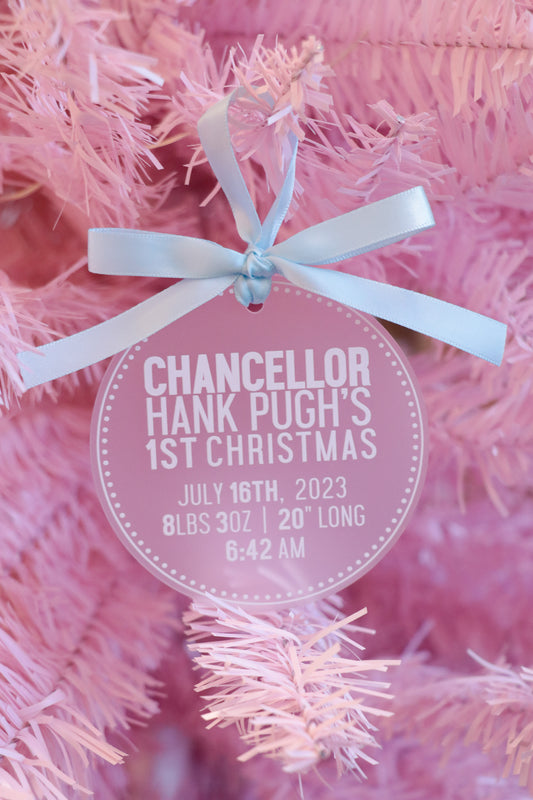 Baby's First Christmas Ornament