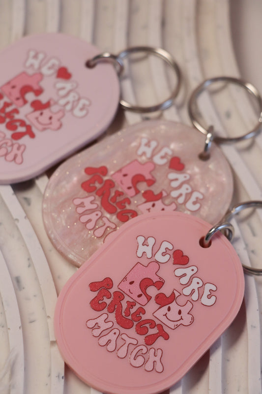 Perfect Match Keychain