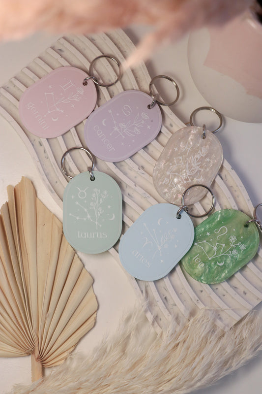 Zodiac Keychain