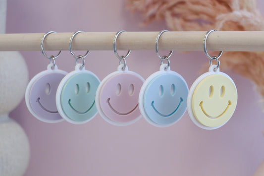 Smiley Keychain