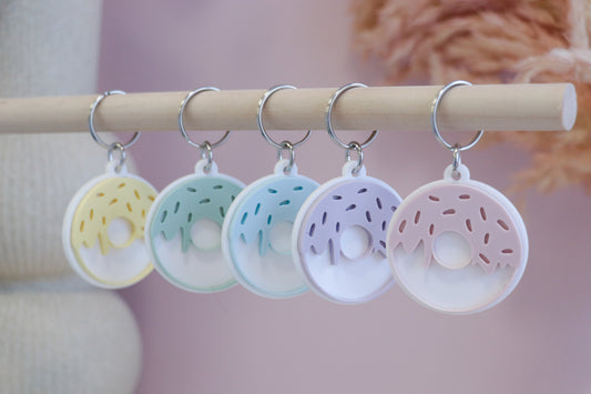 Donut Keychain