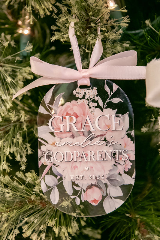 Godparent - In Bloom Ornament Collection