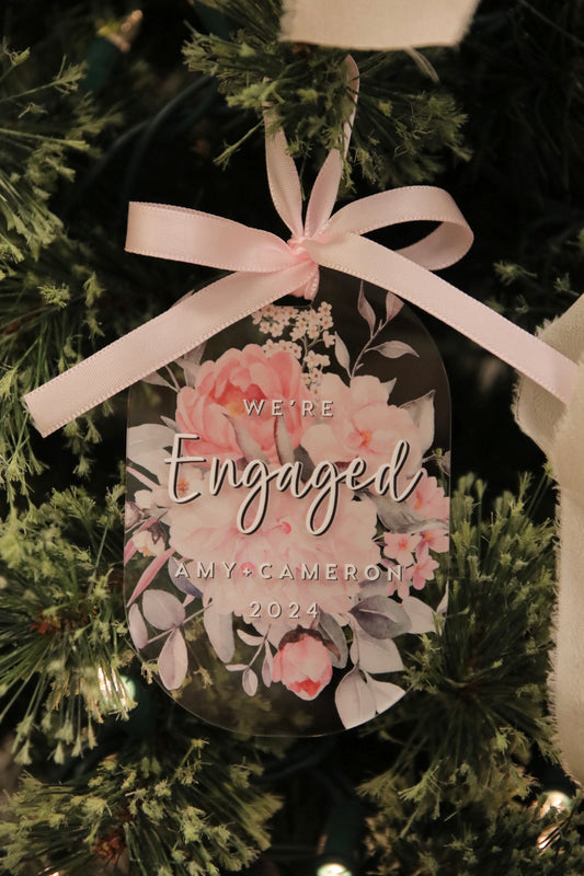 We're Engaged- In Bloom Ornament Collection
