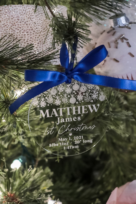 Baby's First Christmas Ornament