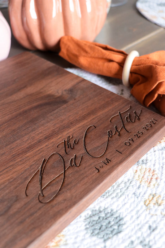 Personalized Charcuterie Board