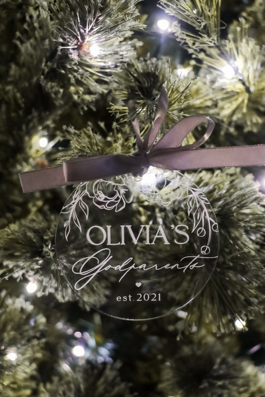 Godparent Ornament