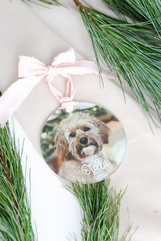 Personalized Photograph Ornament