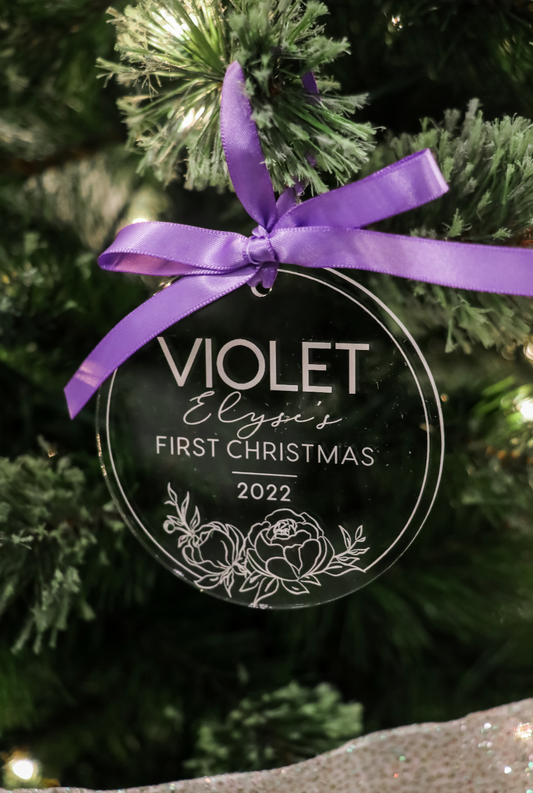 Baby's First Christmas Ornament