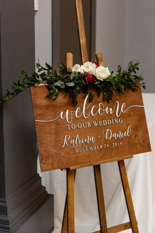Bridal Shower Welcome Sign