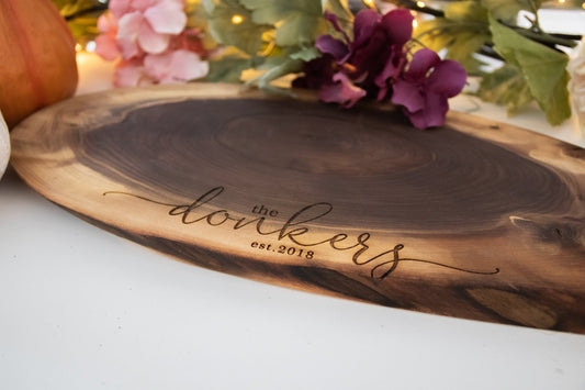 Personalized Charcuterie Board