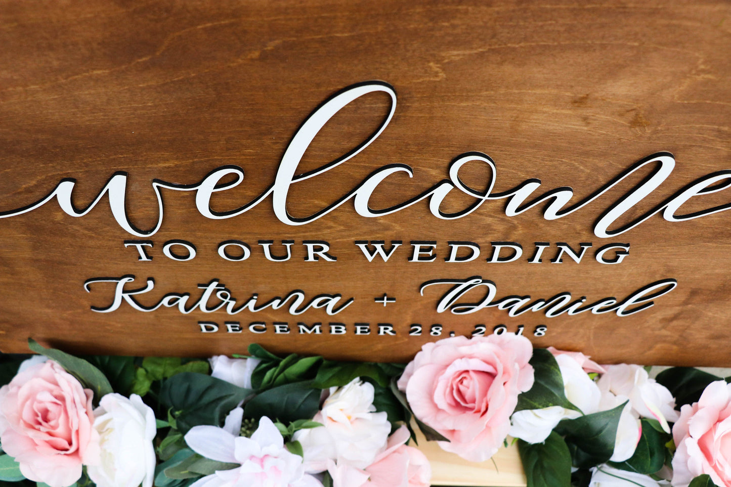 Wedding Welcome Sign