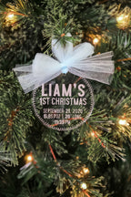Kids + Baby Milestone Ornaments