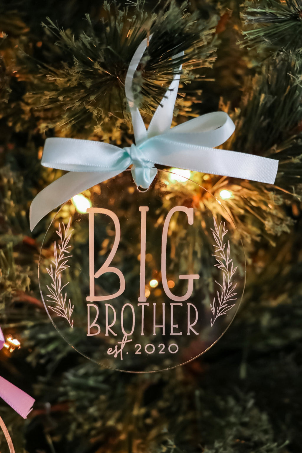 Kids + Baby Milestone Ornaments