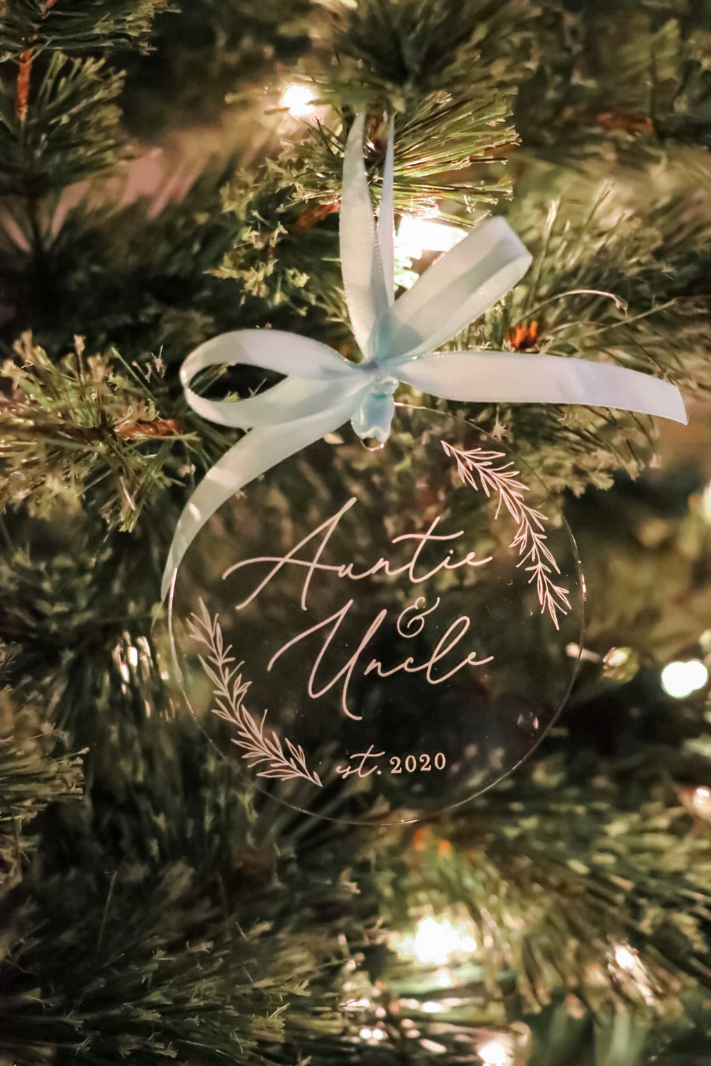 Family, Aunt, Uncle + Grandparent Ornaments