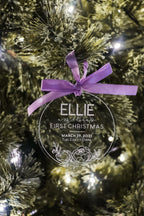 Kids + Baby Milestone Ornaments