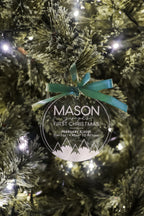 Kids + Baby Milestone Ornaments