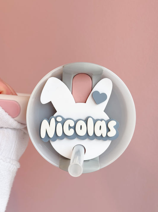 Easter Bunny Stanley Topper Tag