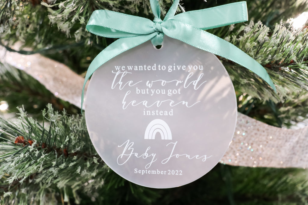 Memorial Ornaments