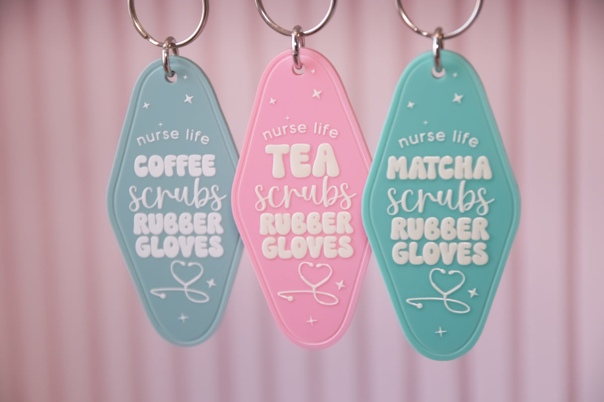 Assorted Retro Keychains