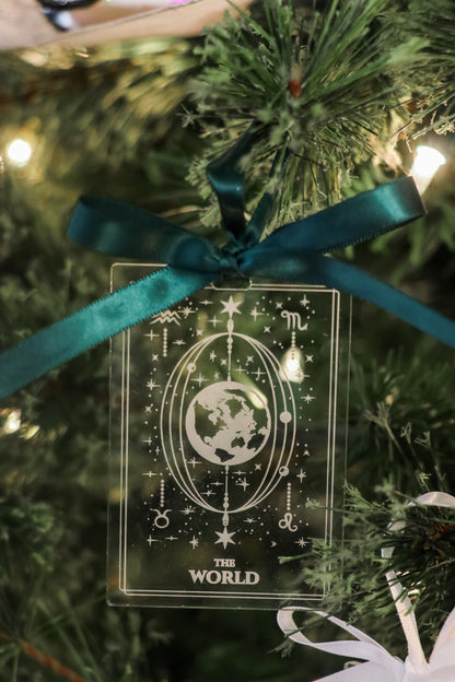 Tarot Card Christmas Ornament