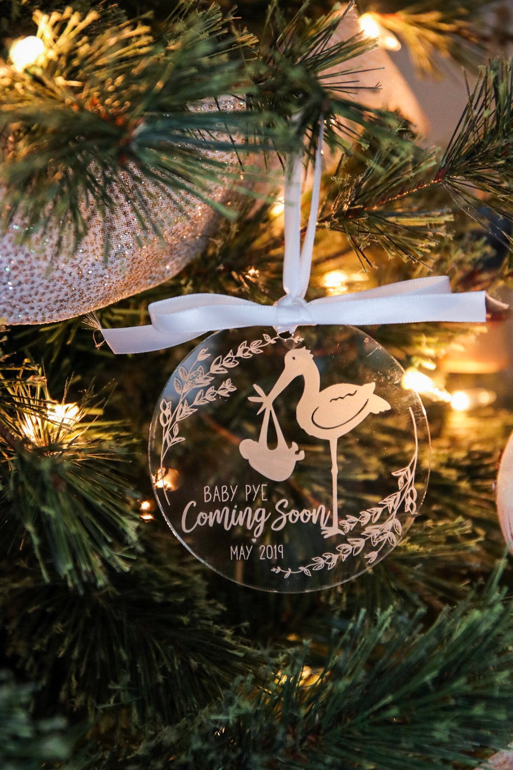 Kids + Baby Milestone Ornaments