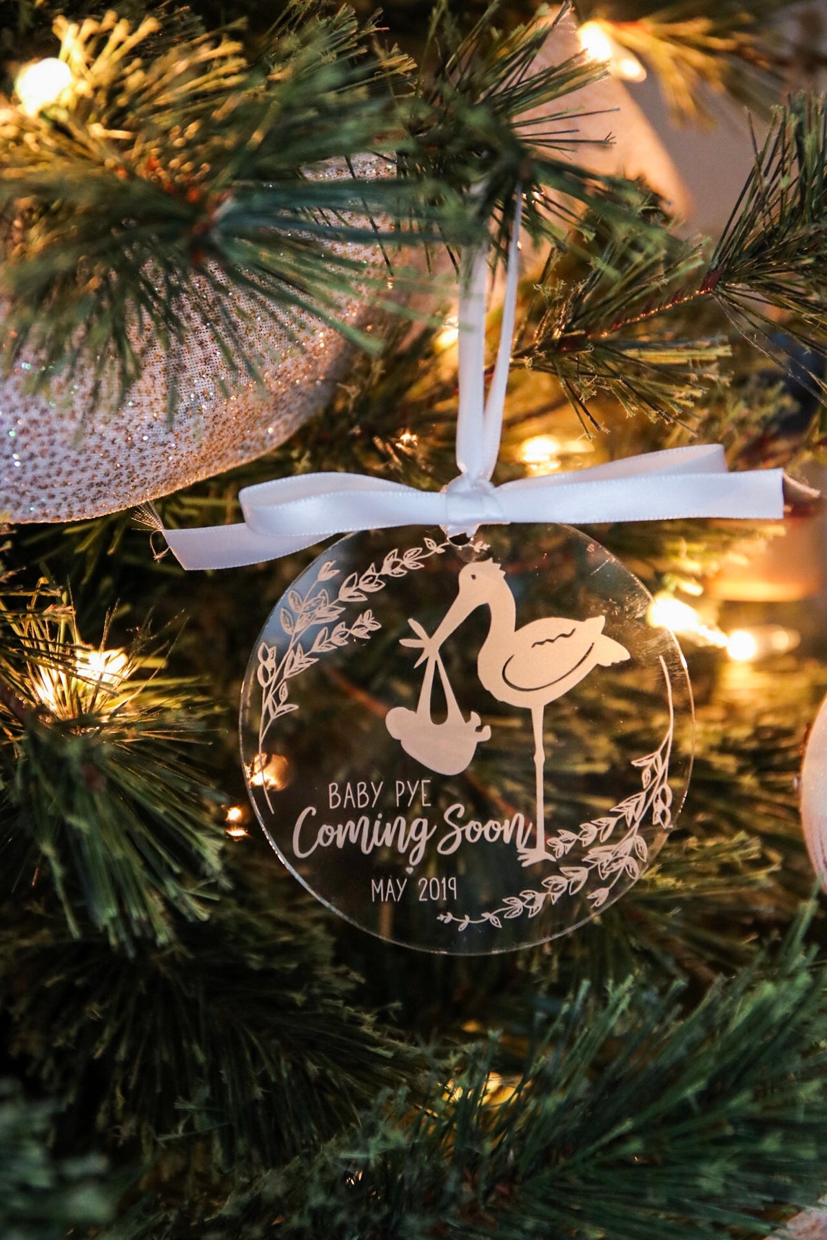 Kids + Baby Milestone Ornaments