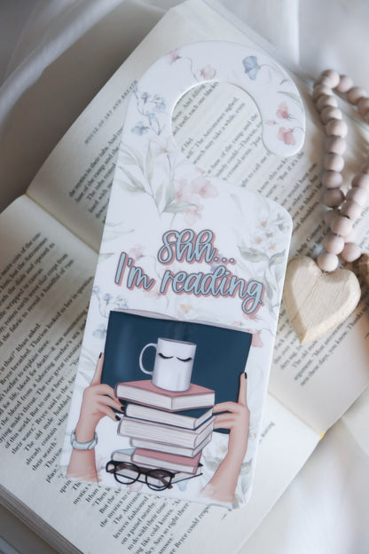 Shhh...I'm Reading Door Hanger