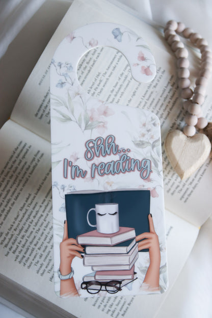 Shhh...I'm Reading Door Hanger