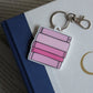 Book Stack Keychain