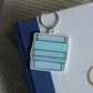 Book Stack Keychain