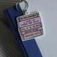 Book Stack Keychain
