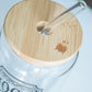 Hocus Pocus Glass with Bamboo Lid and Straw
