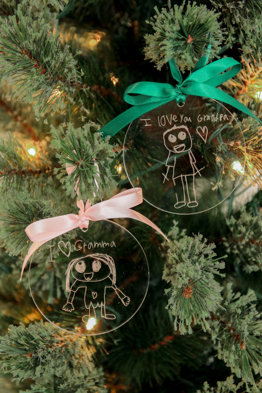 Custom Drawing Ornament