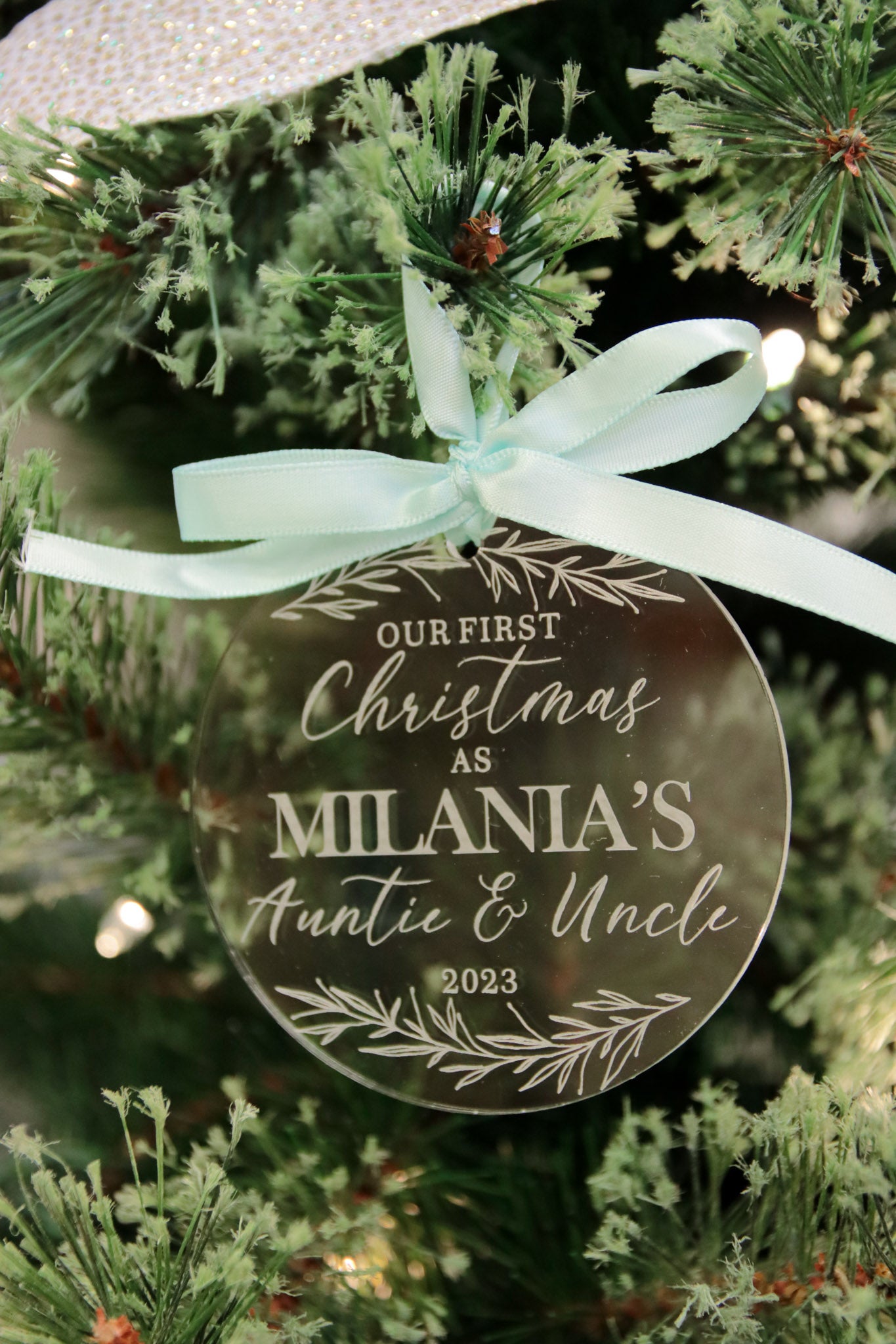 First Christmas as Grandparent/Aunt/Uncle Ornament