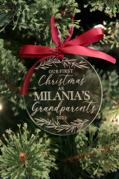 First Christmas as Grandparent/Aunt/Uncle Ornament