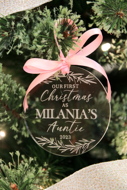 First Christmas as Grandparent/Aunt/Uncle Ornament