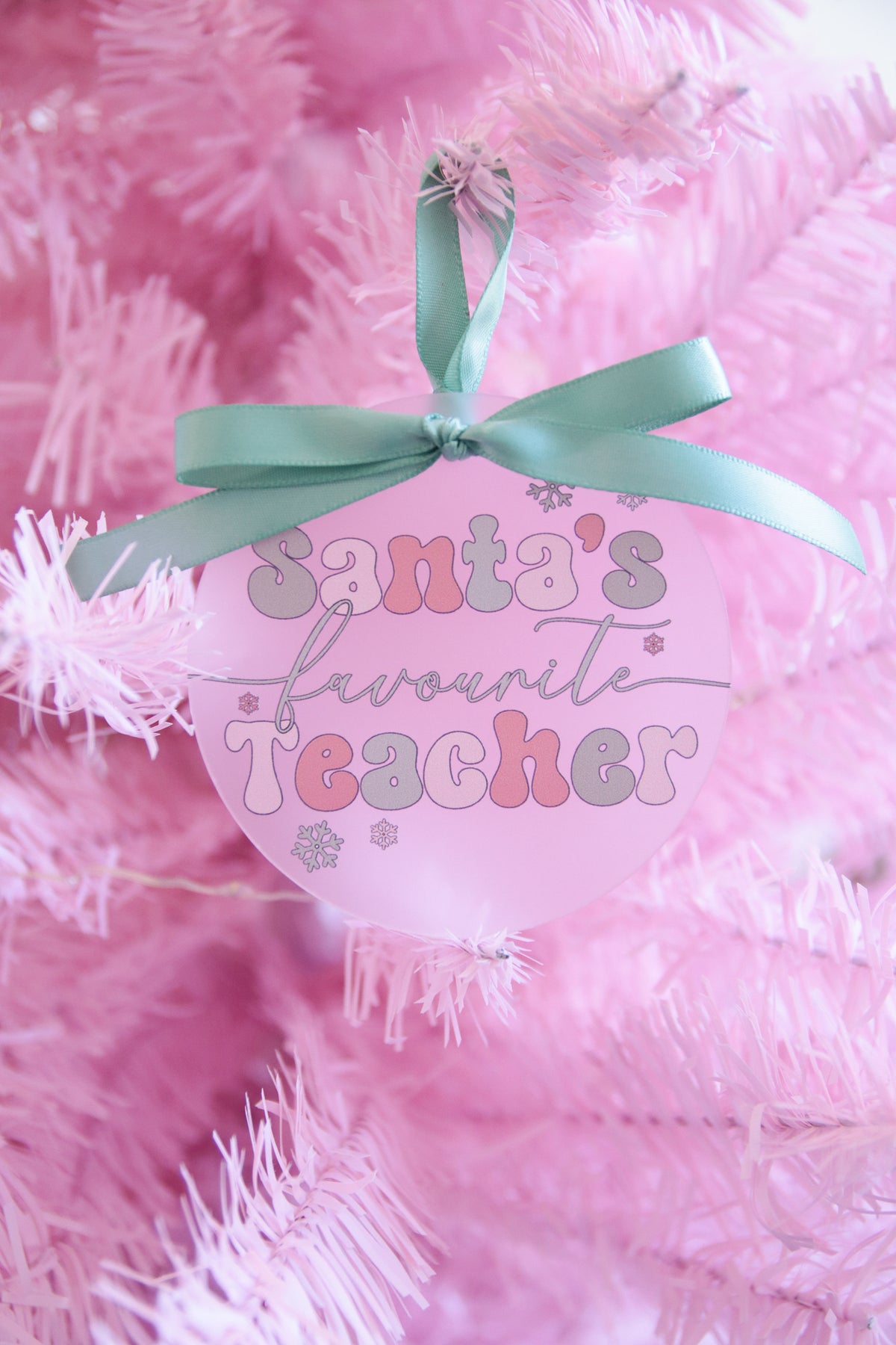 UV Printed Design Christmas Ornaments