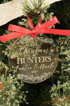 Family, Aunt, Uncle + Grandparent Ornaments