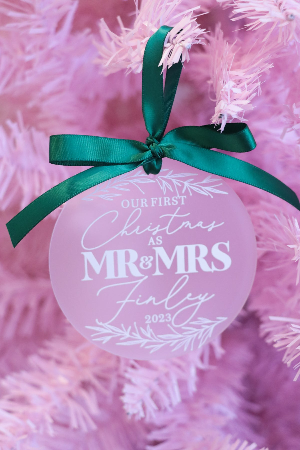 Engagement + Marriage Ornaments