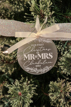 Engagement + Marriage Ornaments