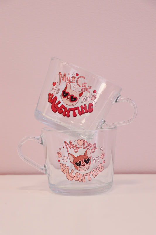 Valentine Glass with Handle