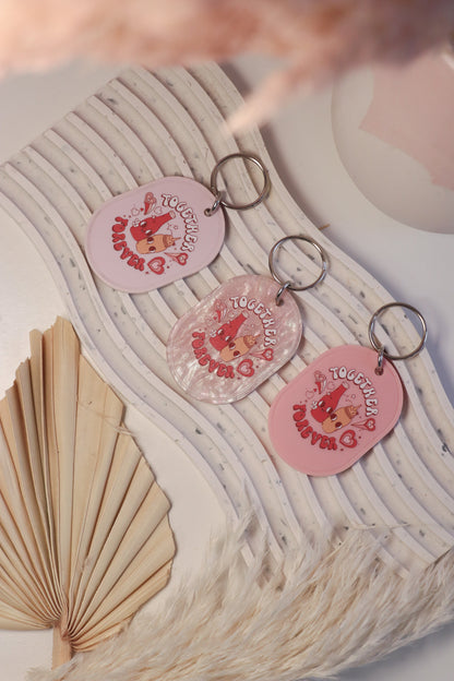 Together Forever Keychain