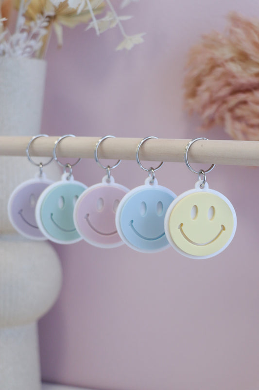 Smiley Keychain