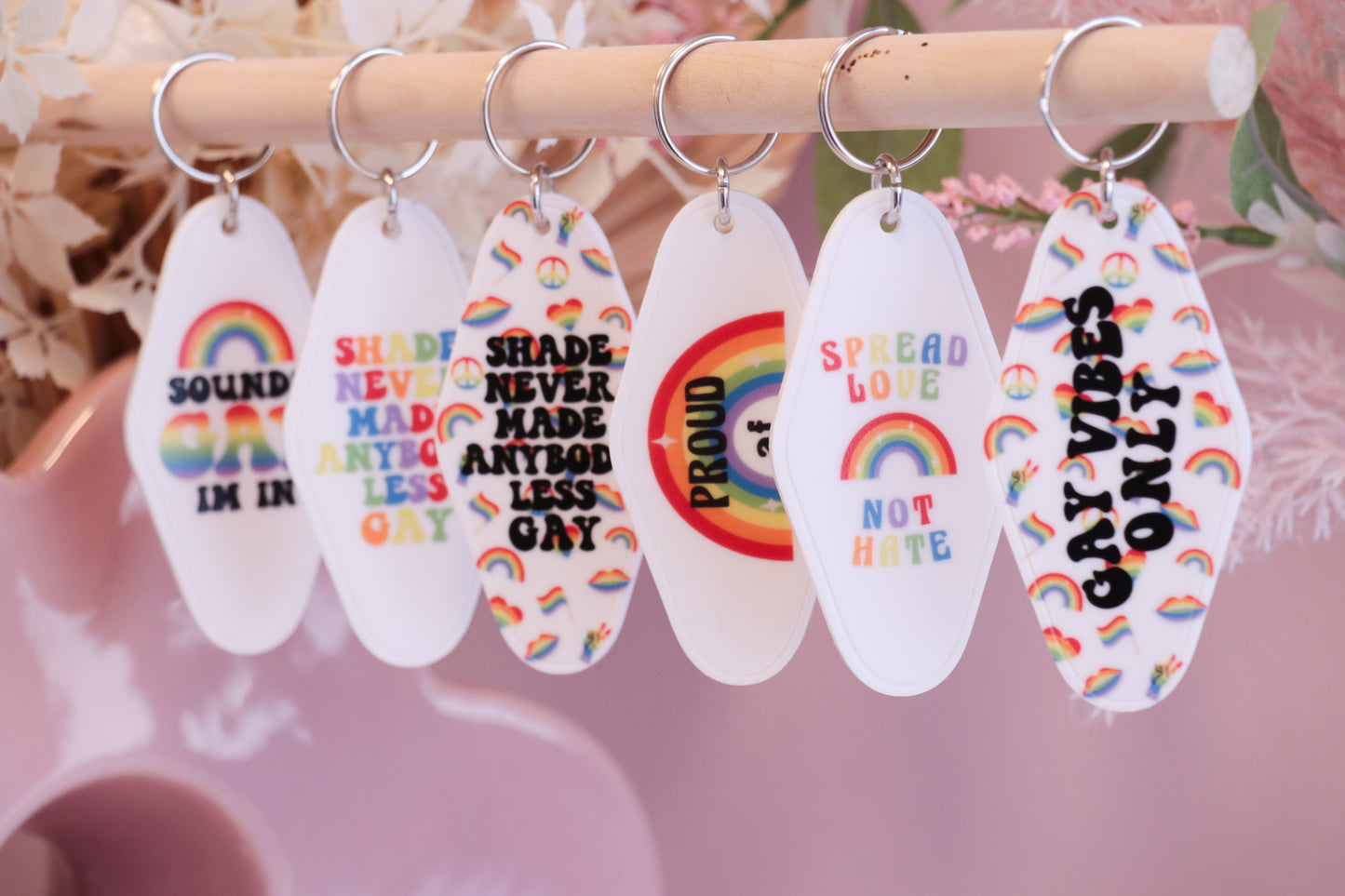 Proud AF - Pride Keychain Collection