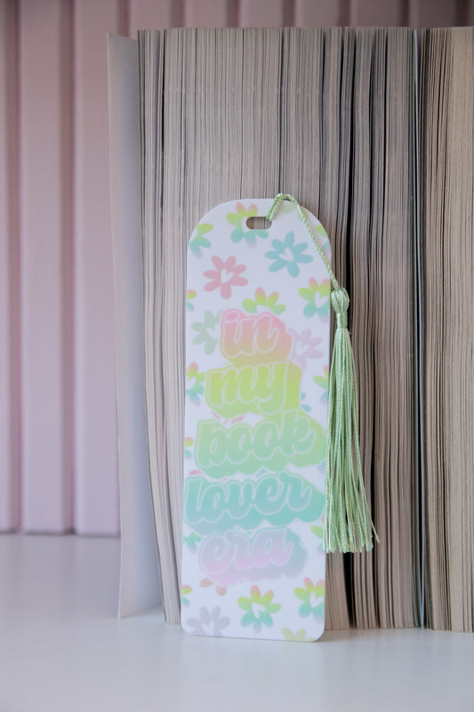 In My Book Lover Era Acrylic Printed Bookmark